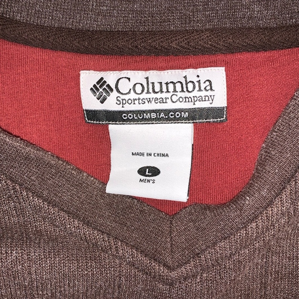 Columbia pull over sweater men’s large - Picture 4 of 4